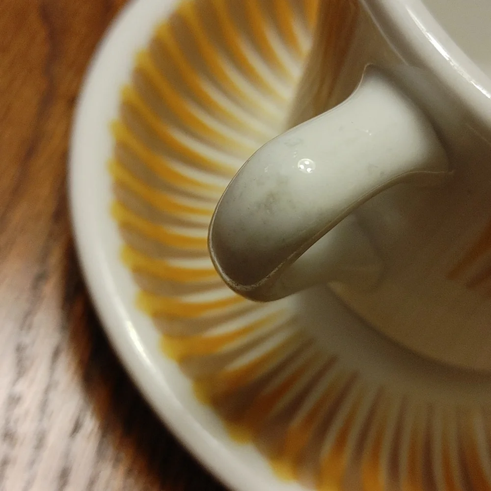 Rare MCM Paul McCobb Jackson China Restaurant Ware Coffee Cup & Saucer